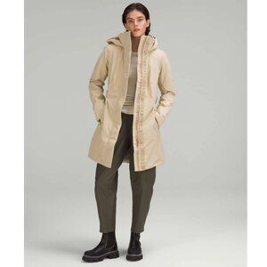 Lululemon Apres It All Jacket in Trench Beige, Size 2